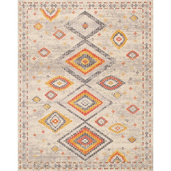 Pasargad Home 10 x 14 ft Aldora Design Power Loom Area Rug Beige PD476A 10X14